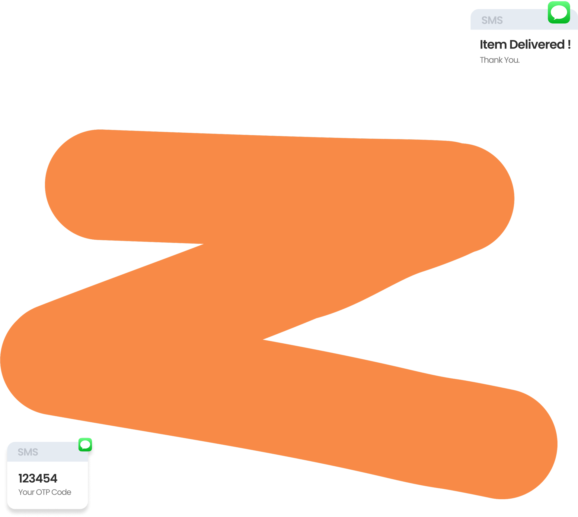 orange color brush icon